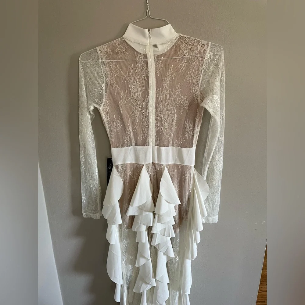 ALAMOUR BLITHE LA NWT lace gown maxi dress - Picture 6 of 9